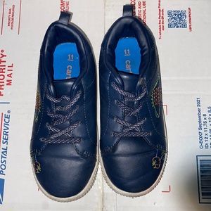 Carters multi color dinosaur sneakers
